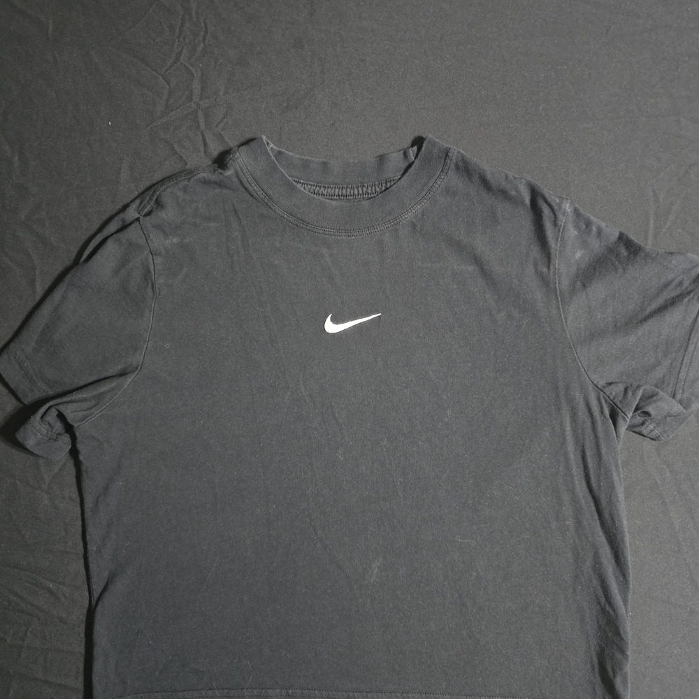 Nike Charcoal Tee with White Logo
